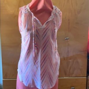 Candies pink sleeveless top